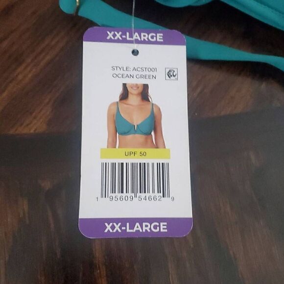 NWT ANNE COLE BIKINI TOP - Picture 3 of 5